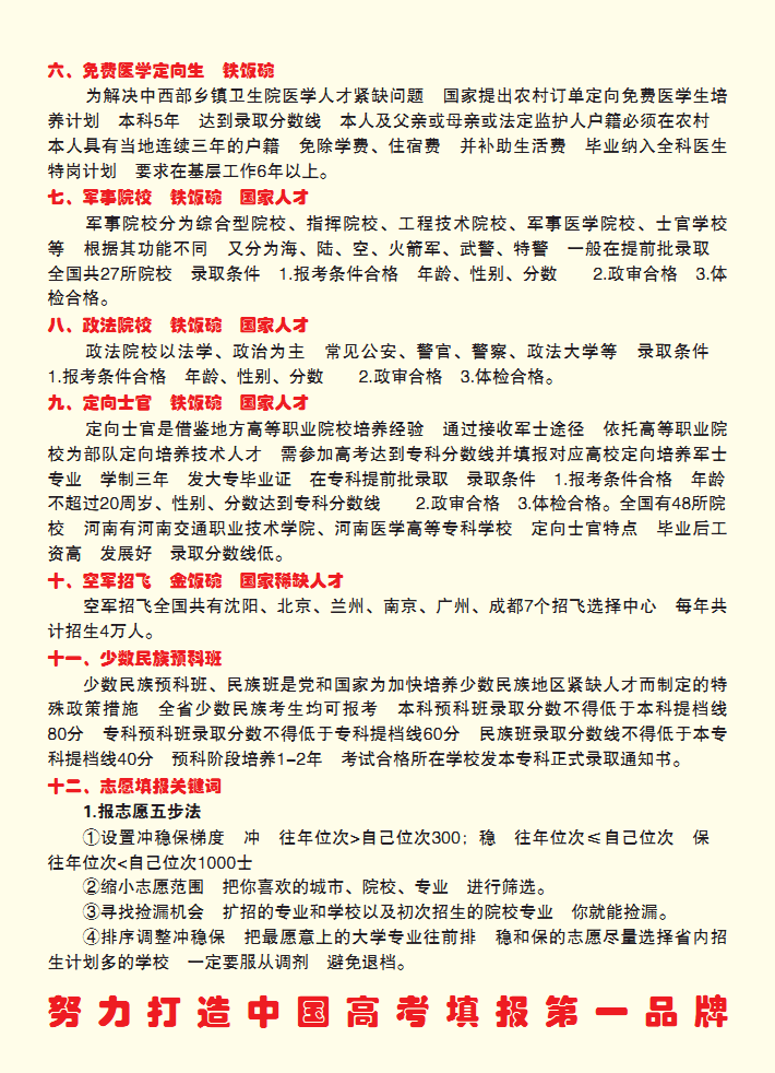 最佳高考志愿填報指導(dǎo)手冊，確保被大學(xué)錄取(圖6)